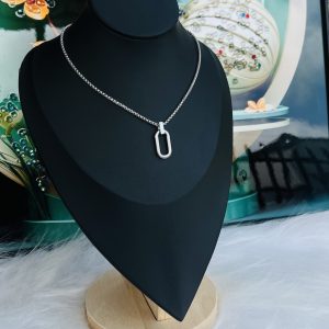 Silver necklace 052