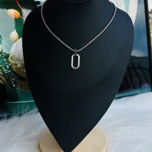 Silver necklace 052