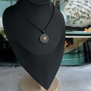 Black Versace necklace 056