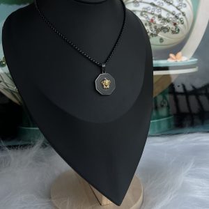 Black Versace necklace 056