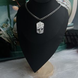 Silver Versace necklace 058