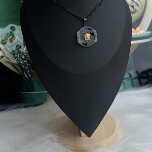 Black Versace necklace 060