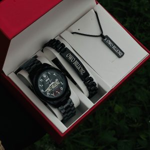 Engraved Rolex Arab face male combo comes with exact box