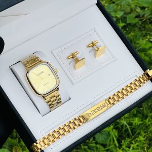 Engraved g.g Casio male combo comes with exact box 017