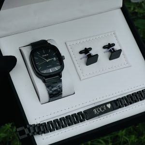 Engraved b.b Casio male combo comes with exact box 018