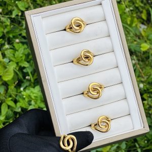 Steel ring 1pcs 006 size 9