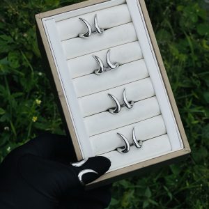 Steel ring 1pcs 025 size 10