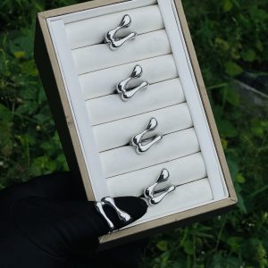 Steel ring 1pcs 029 size 10
