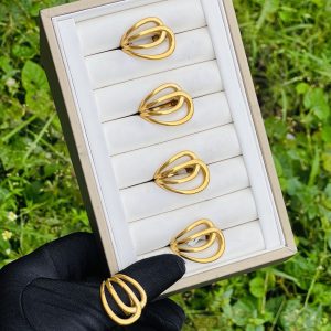 Steel ring 1pcs 049 size 10