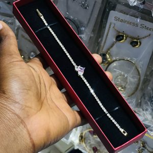 Tennis mix bracelet