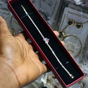 Tennis mix bracelet