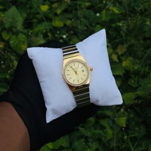 Rebirth 2 toned gold face watch
