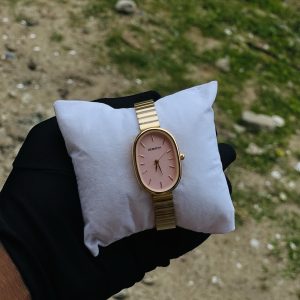 Rebirth gold pink face watch