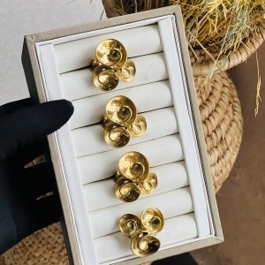 Stainless steel rings 011 size 9