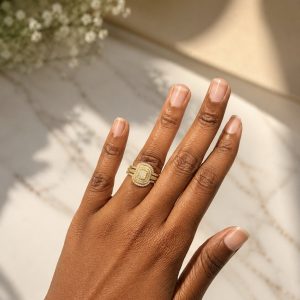 Gold f wedding ring 011 size 9