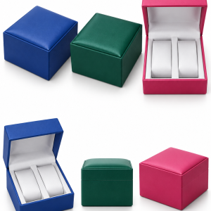 2 in 1 leather watch box