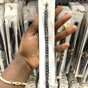 Black Cuban bracelet