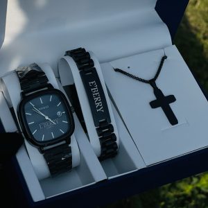 Engraved black Casio combo with exact box