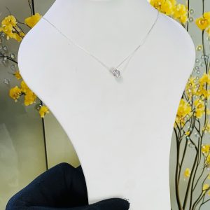Steel gold necklace 017
