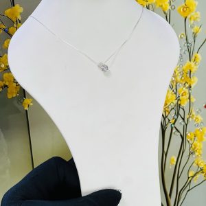 Steel gold necklace 017