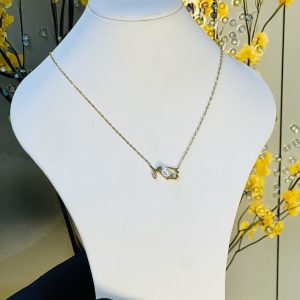 Steel necklace 026