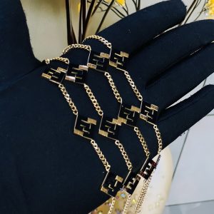Steel necklace 050