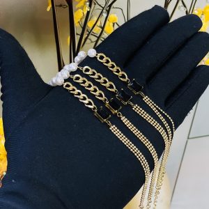 Steel black bracelet 051