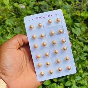 Stud earrings 3pcs 002