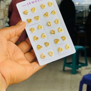 Stud earrings 3pcs 005