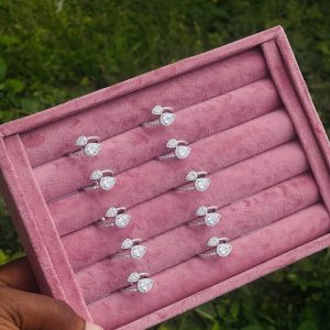 CM silver rings 007 1pcs size 9