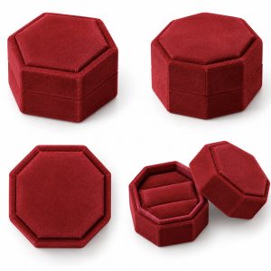 Red velvet Ring box